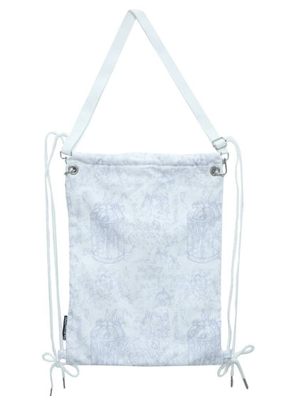 Double-Shoulder Drawstring Bag【s0000014441】