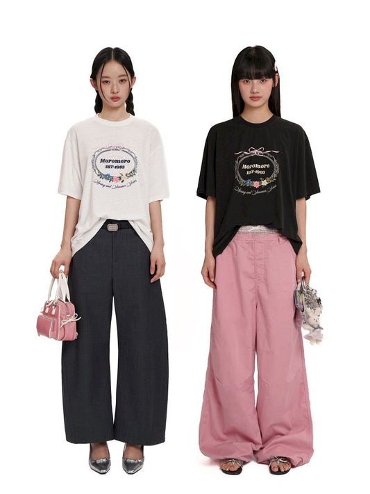 Loose short-sleeved T-shirt【s0000012550】