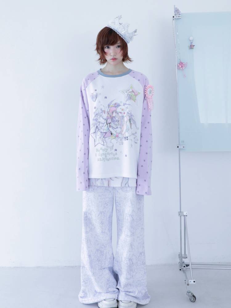 Angel Fake Two Sweatpants【s0000014440】