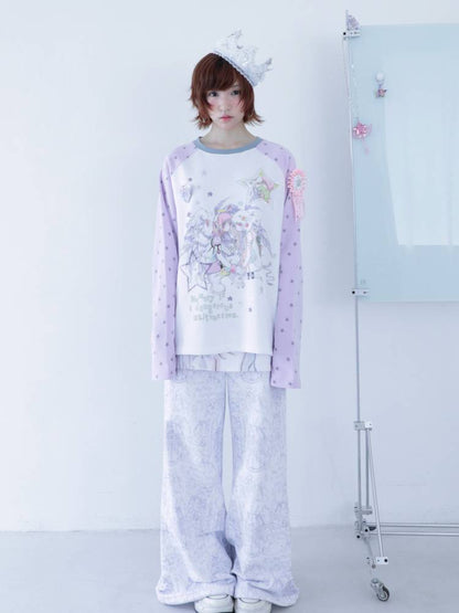 Angel Fake Two Sweatpants【s0000014440】