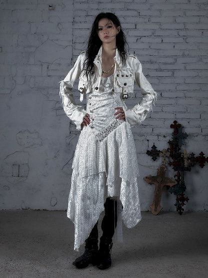 Washed Raw Edge Workwear【s0000011822】