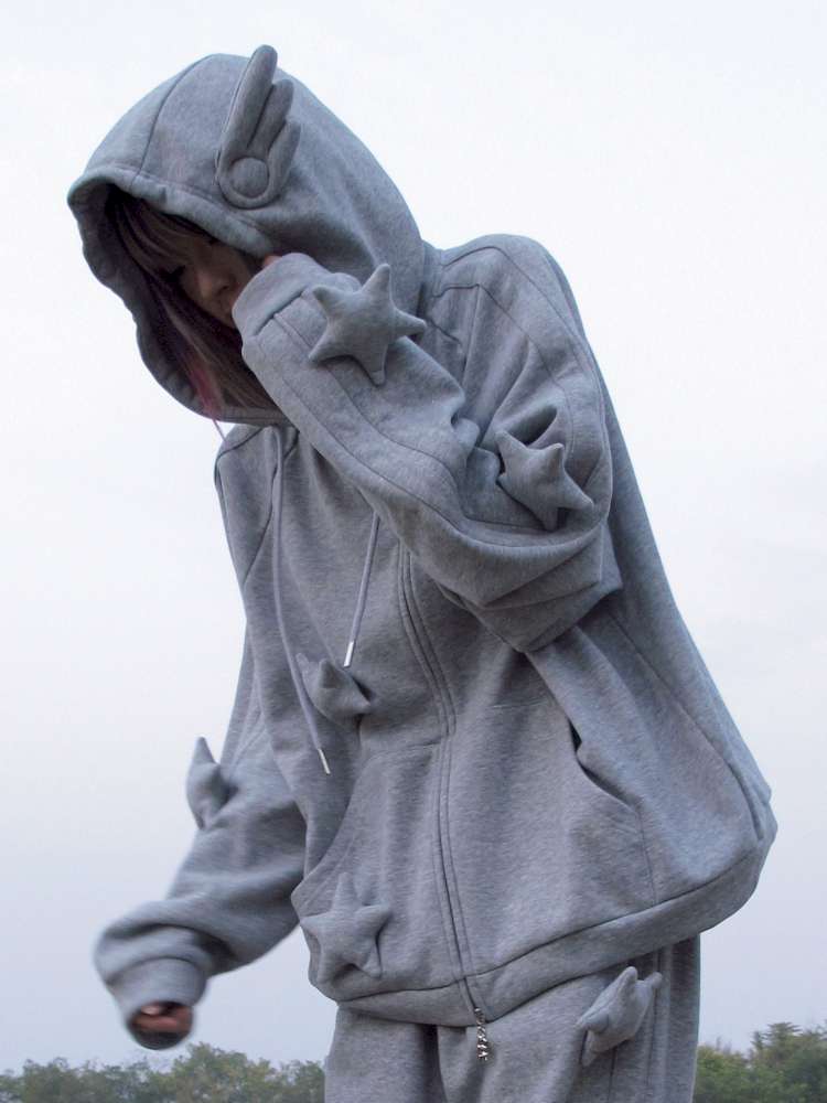 Horse Pentagram Angel Sweatshirt【s0000015382】