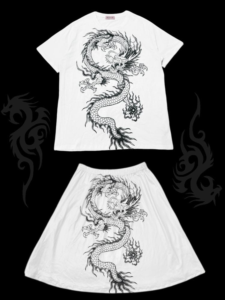 Short-sleeved tops subculture suit【s0000013727】