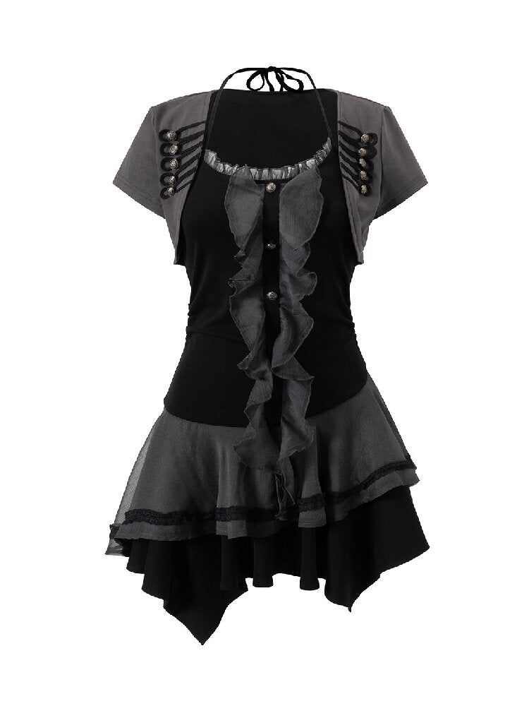 Knight of the Castle Lace Dress【s0000017048】