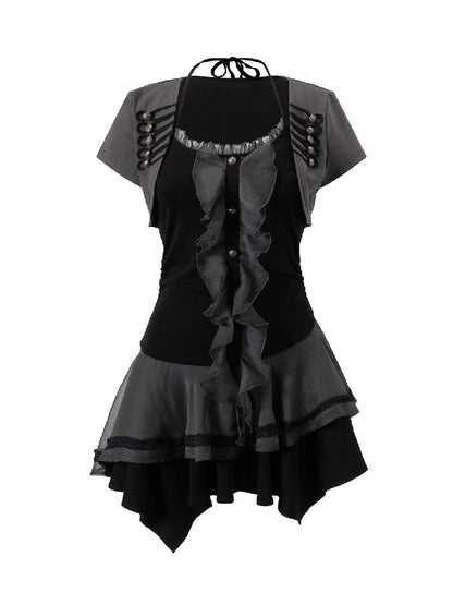Knight of the Castle Lace Dress【s0000017048】