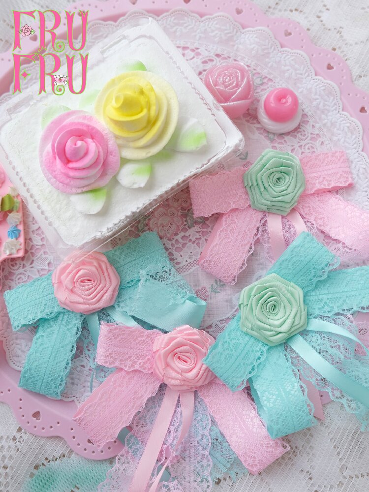 Old Fashioned Bow Hair Clip Brooch【s0000017463】