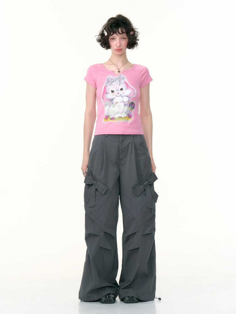 Straight casual workwear pants【s0000013375】