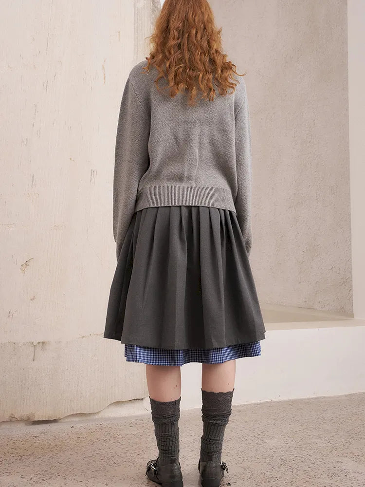 Embroidered Slim-Fit Button-Up Cardigan【s0000014075】
