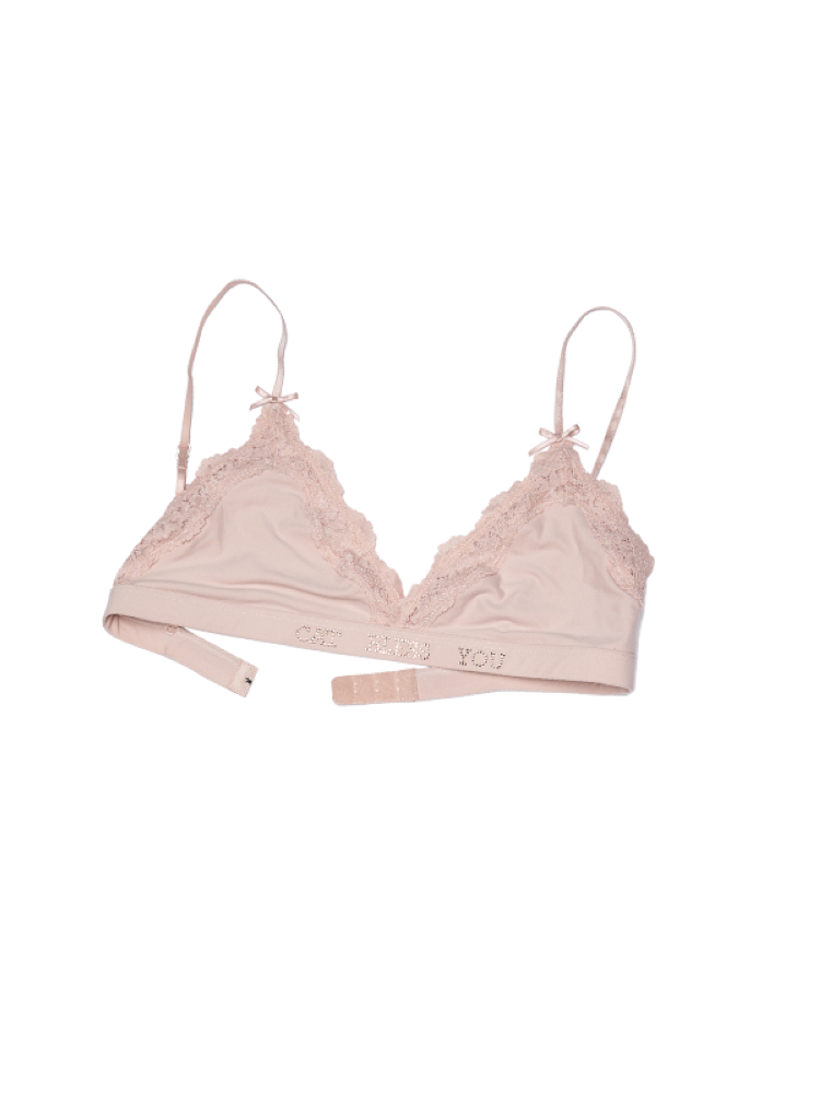 French triangle cup lace corset【s0000012408】