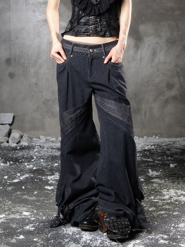Loose Wide-Leg Jeans【s0000015958】