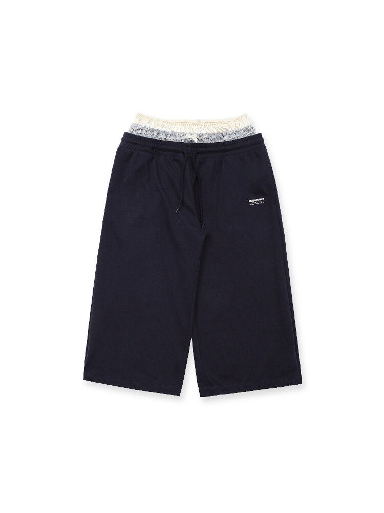 Fake Two Piece Waistband Shorts【s0000017436】