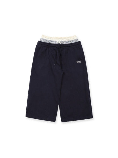 Fake Two Piece Waistband Shorts【s0000017436】