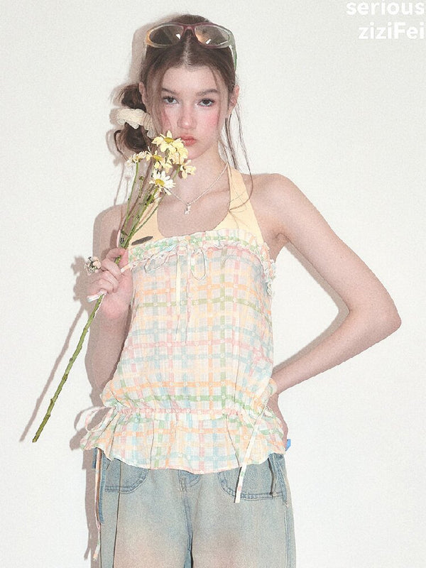 Halter Slimming Top With Camisole【s0000017679】