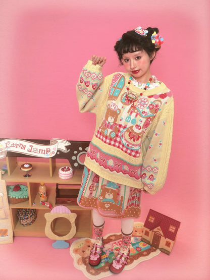 Knitted Pullover Sweater【s0000011326】