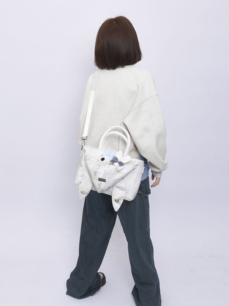 Wild Setting Rabbit Rabbit Tote Bag【s0000013259】