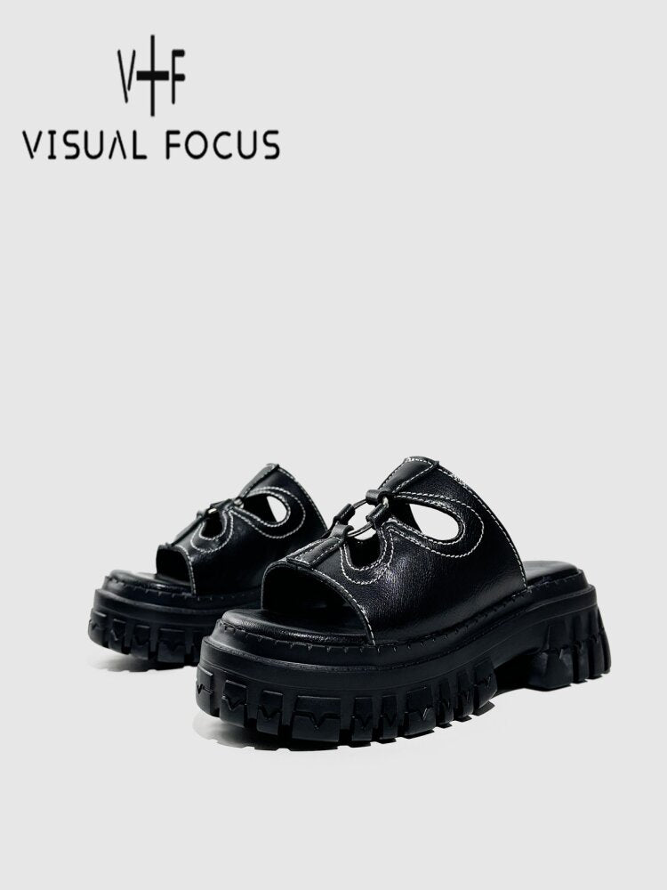 Niche Design Y2K Muffin Slippers【s0000015704】