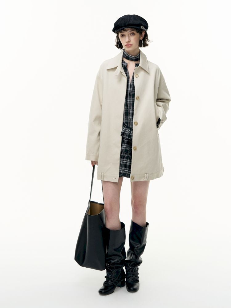 Plaid Ruffle Dress【s0000013739】