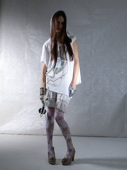 Vintage Lace Fluffy Bloomer Shorts【s0000015908】