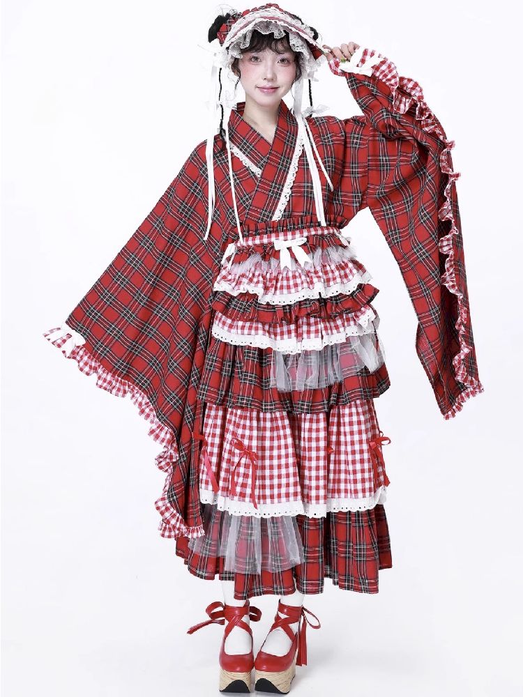 Modified Kimono Skirt【s0000012190】