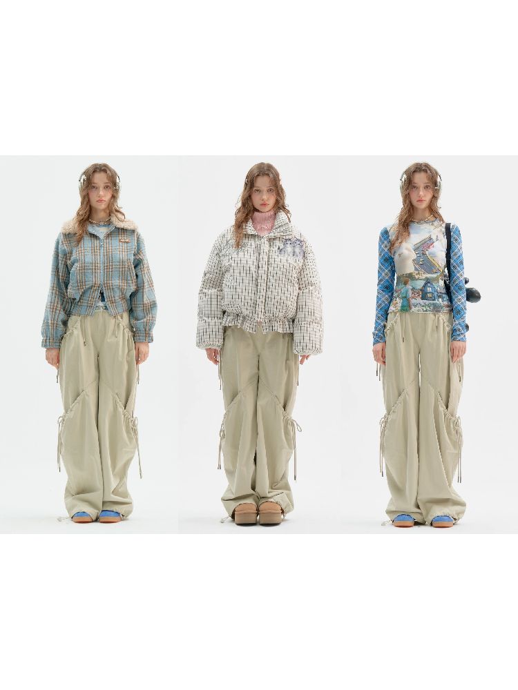 Straight Wide Leg Workwear Casual Pants【s0000011511】