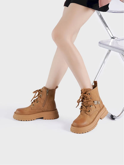 Thick Bottom Martin Boots【s0000013761】