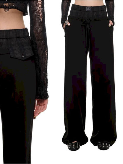 Slim Loose Lazy Wind Wide-leg Casual Pants【s0000011603】