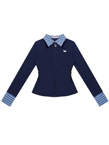 Slim Long Sleeve Blouse【s0000011685】