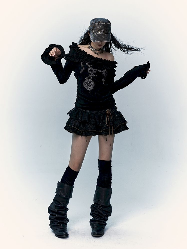 Cake Puff A-Line Skirt【s0000011437】