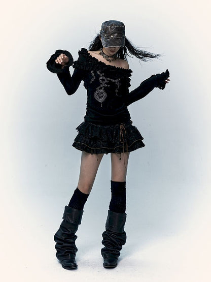 Cake Puff A-Line Skirt【s0000011437】