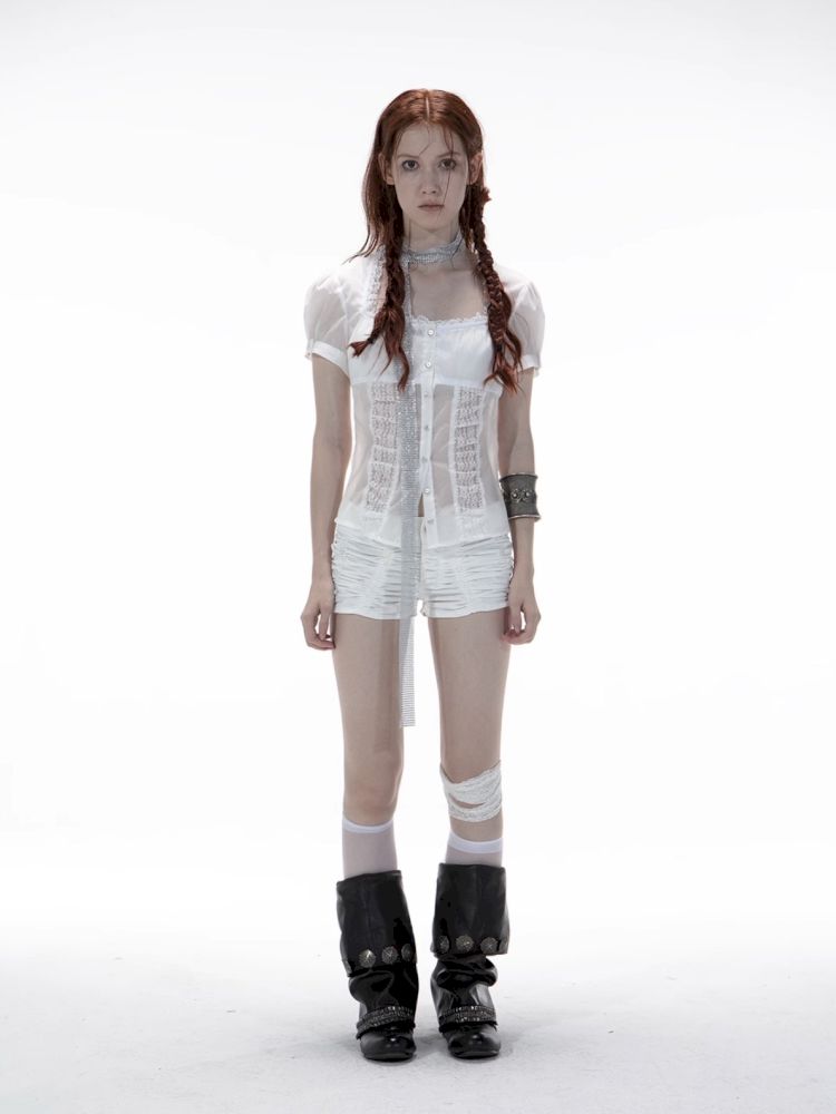 Princess sleeve shirt【s0000012702】