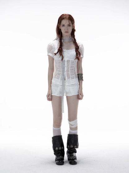 Princess sleeve shirt【s0000012702】