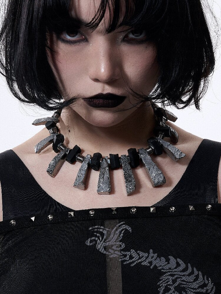 Wasteland Punk Style Clavicle Chain【s0000018849】