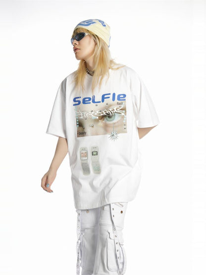 American Street Hip Hop Short Sleeve T-Shirt【s0000012453】