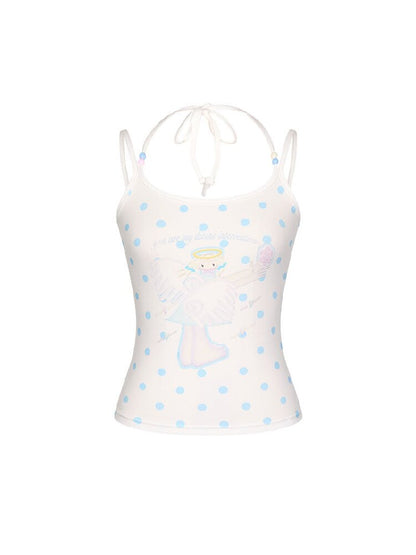 Childlike Beaded Camisole Top【s0000016409】