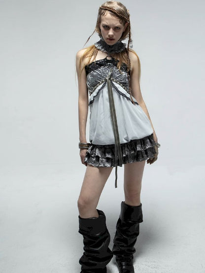 Multi-Layer Pleated Puffy Cake Skirt【s0000012215】