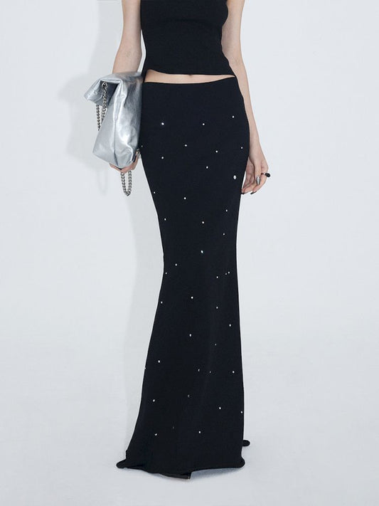 Wrap Hip Fishtail Half Bodycon Skirt【s0000007363】