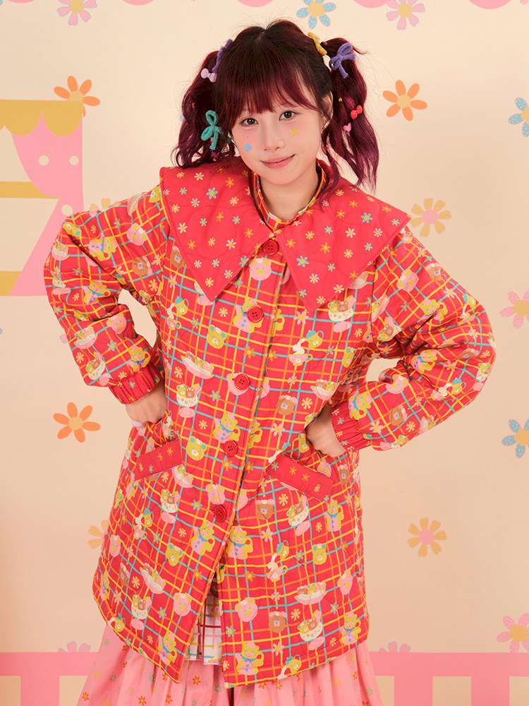 Showa Sweets House Quilted Cotton Jacket【s0000015163】