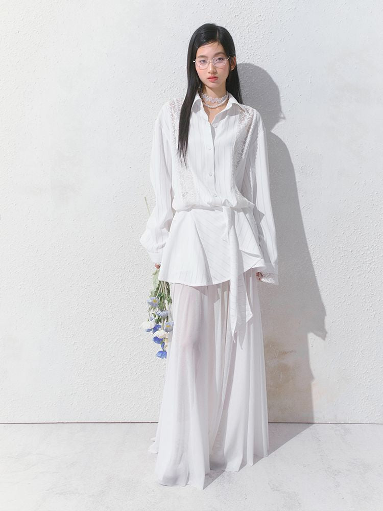 Two Piece Skirt Loose Shirt【s0000012156】