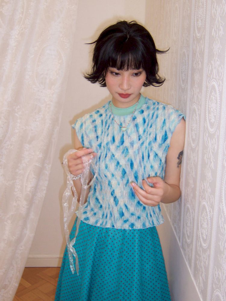 Printed short-sleeved T-shirt【s0000012299】