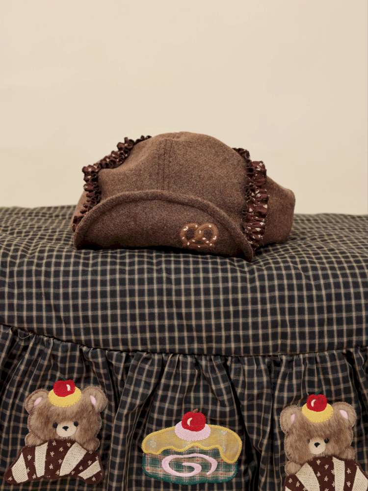 Vintage Girly Blend Wool Lace Octagon【s0000014846】