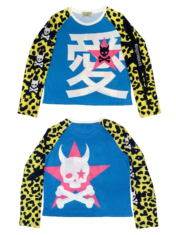 American Flag Skull Long Sleeve【s0000019127】