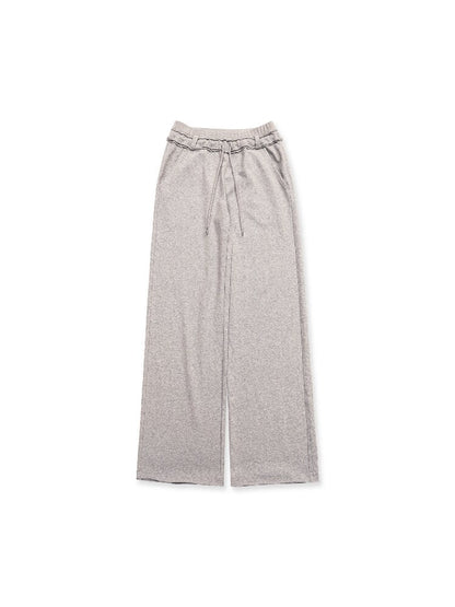 Suede Lace Hem Cardigan Slacks【s0000016429】