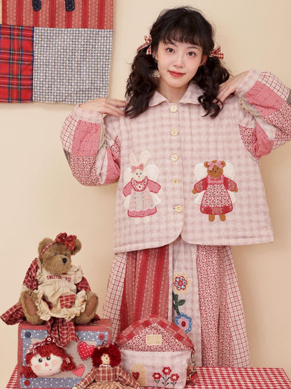 DOLL COLLAR COTTON JACKET [S0000010897]