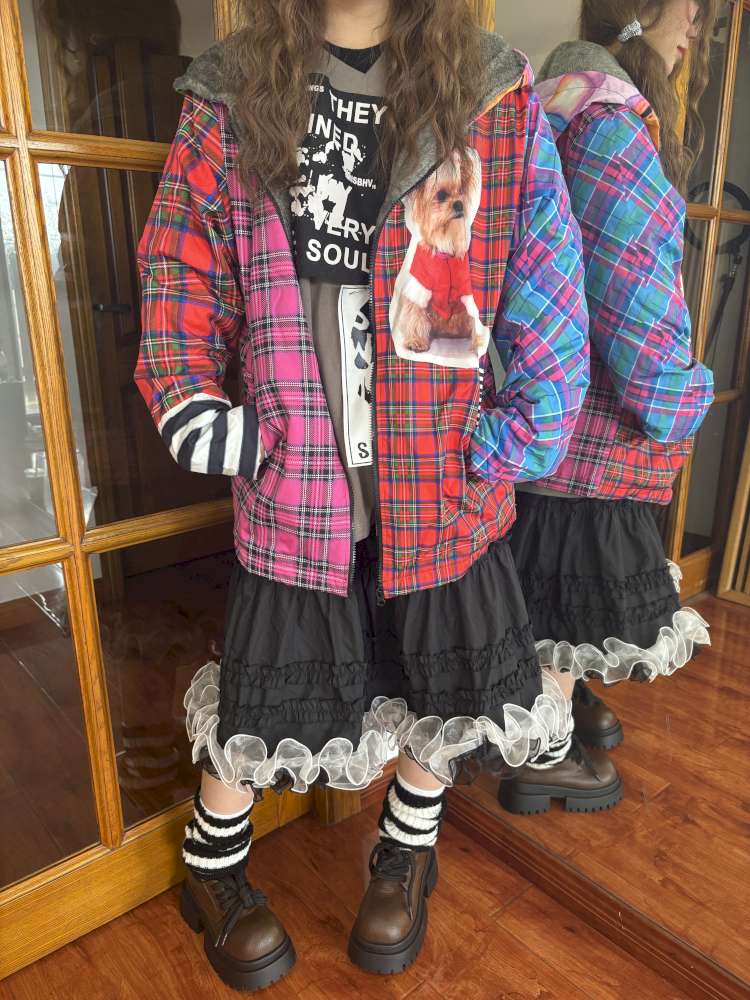 Loose Hooded Fleece Cotton Sweatshirt【s0000014631】