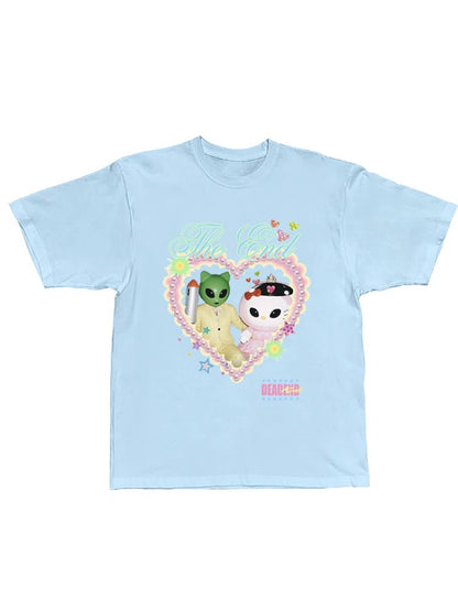 Printed Loose T-Shirt【s0000012461】