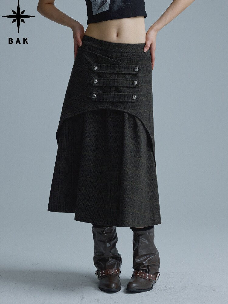 Deconstructed Napoleon Midi Skirt【s0000018552】