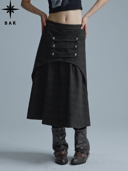 Deconstructed Napoleon Midi Skirt【s0000018552】