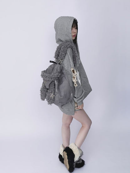 Setting rabbit ears shoulder bag 【s0000013725】