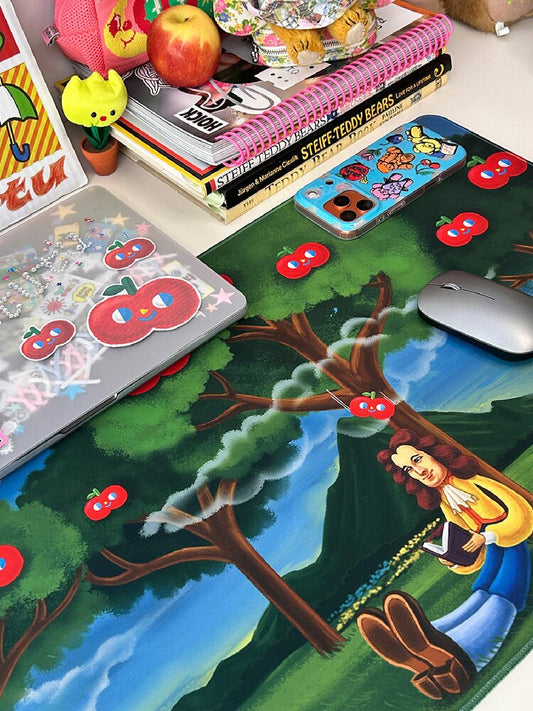 Newton Apple Esports Mouse Pad【s0000019255】