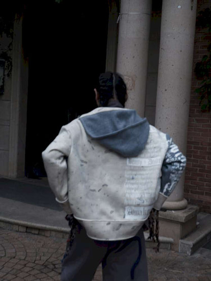 White Knight Fleece Thick Jacket【s0000015149】